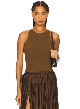 [冬季内搭]The Garment MADISON 背心上装橄榄色辣妹风REVOLVE