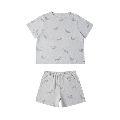 Rylee + Cru 上衣和短裤套装 26春夏新品 revolve小众新款