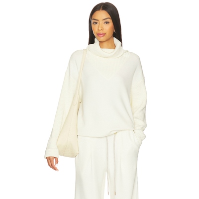 [冬季新品]Varley HANNAH 毛衣 象牙白REVOLVE小众