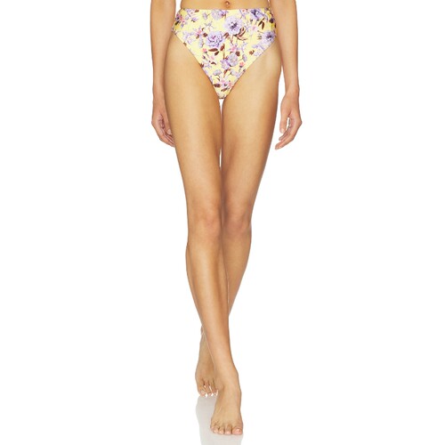 PatBO Peony Print High Waist Bikini Bottom 26春夏新品 revolv