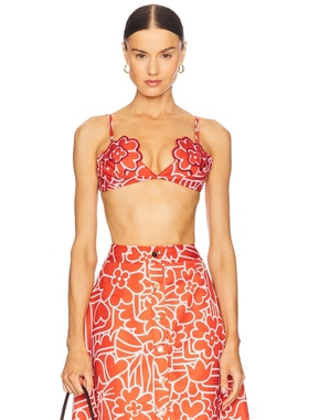 [冬季内搭]Papa Don't Preach 上装红色辣REVOLVE新款