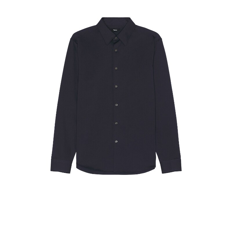 [夏季新品]Theory 衬衫 藏青色REVOLVE小众