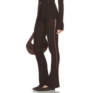 CORDOVA 长裤 巧克力色 美式休闲风REVOLVE小众新款