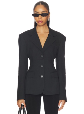 GUIZIO FITTED WAIST 西装 黑色 老钱风REVOLVE小众新款