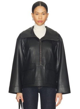 Veronica Beard BRIAN 套头外套 黑色REVOLVE小众新款