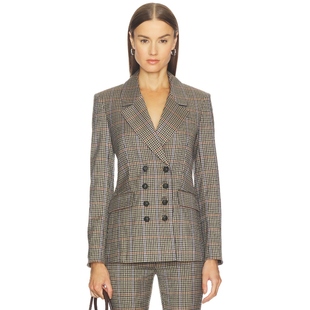 DICKEY CLAUDE 夹克 棕色 Veronica 老钱风REVOLVE小众新款 Beard