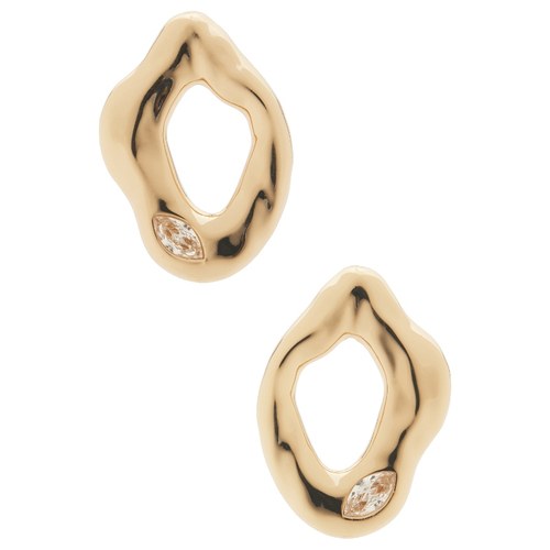 Ettika MOLTEN SPARKLE 耳饰 金属金色REVOLVE小众新款