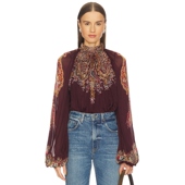 AND 上装 NANDITA HEMANT TOP 长袖 y2k辣妹风REVOLVE小众新款