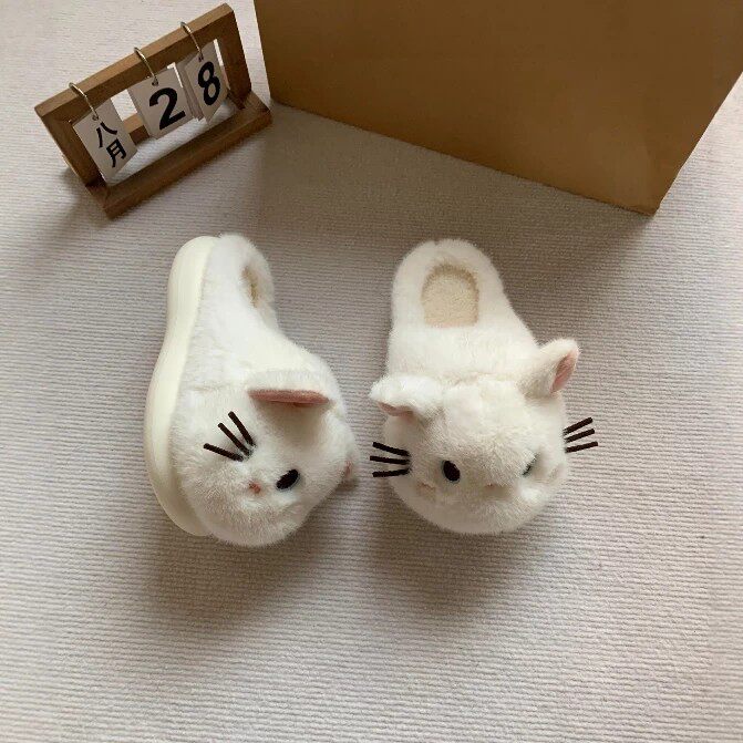 可爱猫咪棉拖鞋女2026新