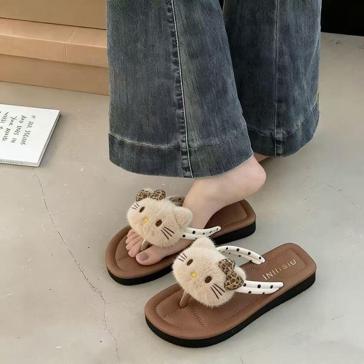 HelloKitty可爱毛绒人字