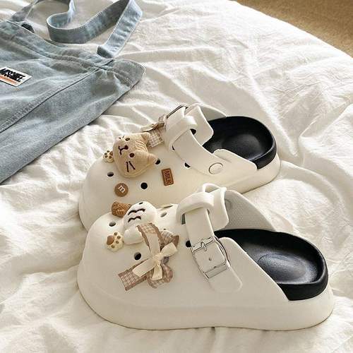 厚底增高EVA洞洞鞋女2026