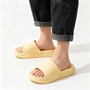 家室内浴室防滑软底按摩底纹 夏季 厚底居家EVA凉拖鞋 男女2026新款