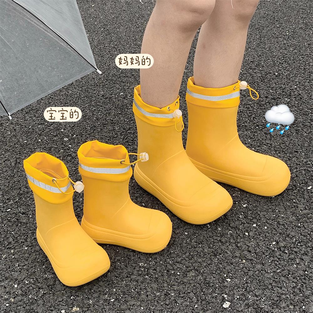 雨天防滑时尚儿童雨靴创