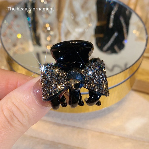 2025年新款高级感水钻蝴蝶结