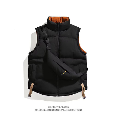 【限时优惠】冬季棉马甲男