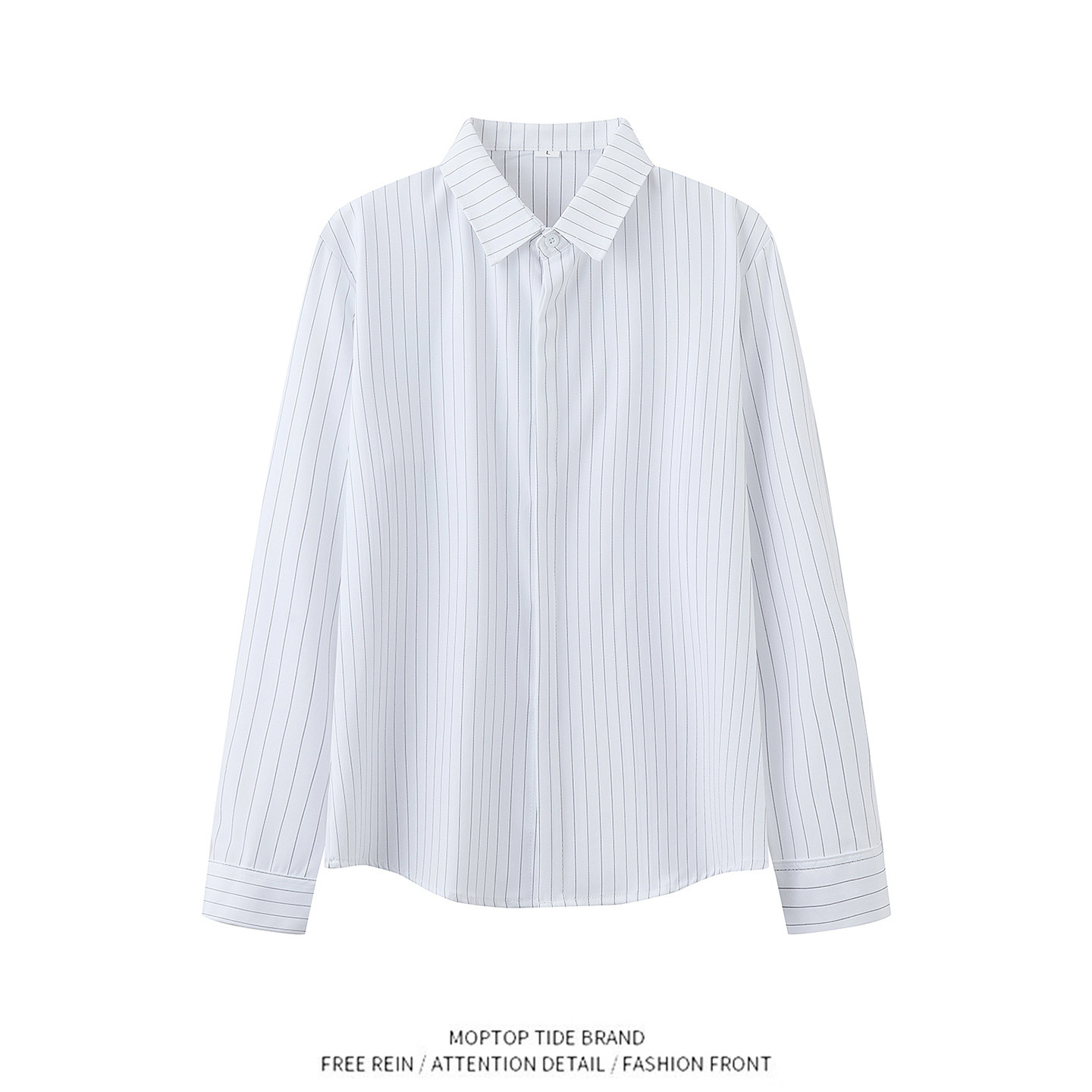 WHXS衬衫男长袖春夏季服装男士休闲商务上班西装内搭打底衬衣男款