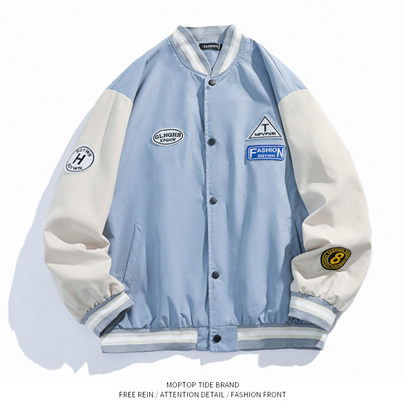 【限时优惠】夹克棒球服男