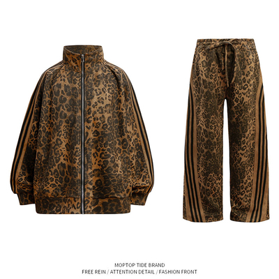 【限时优惠】休闲裤高街两件套