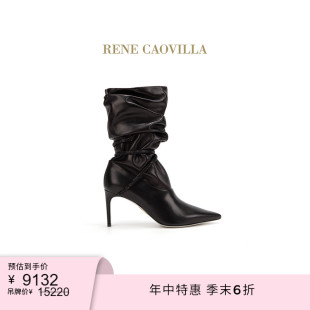CAOVILLA RENE 末6折 CLEO系列尖头女士高跟靴子 季