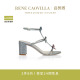 CATERINA蓝色蝴蝶结粗跟凉鞋 RENE CAOVILLA