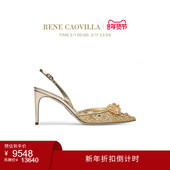 CINDERELLA系列水钻尖头女士高跟鞋 CAOVILLA 折扣倒计时 RENE