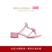 CATERINA系列水钻蝴蝶结女士凉鞋 CAOVILLA 春夏新品 RENE