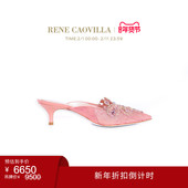 VENEZIANA浅口露跟女士高跟鞋 CAOVILLA 折扣倒计时 RENE