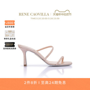 CAOVILLA RENE IRINA系列水钻高跟凉鞋