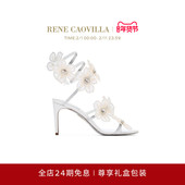 PEACH系列水钻花朵女士高跟凉鞋 CAOVILLA 秋冬新品 RENE
