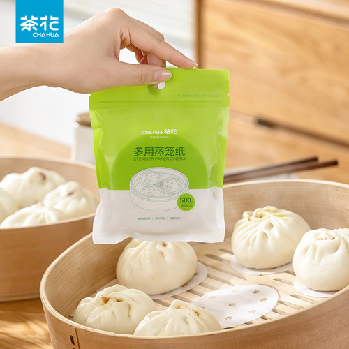 茶花蒸笼纸500片食品级