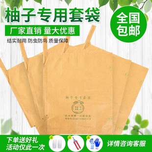 柚子专用套袋苹果柚子袋葡萄柚防虫袋沙田柚文旦柚胡柚防水防菌袋
