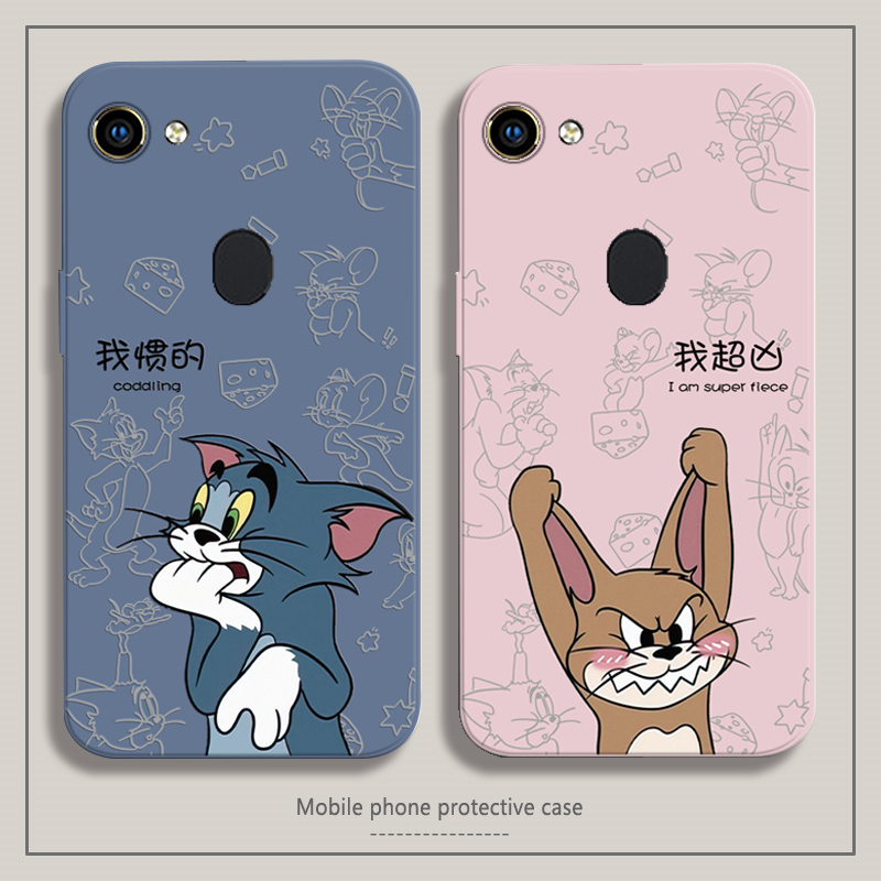 猫和老鼠适用于oppoa73手机壳a73t情侣oppoa79软壳老人学生小孩男女新款软硅胶全包防摔保护套散热超薄创意