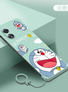 多啦a梦适用oppoa58手机壳r17卡通r15梦境版无边框r15x磨砂k9s散热k9pro超薄a1pro男k5女k3情侣k1可爱新款套