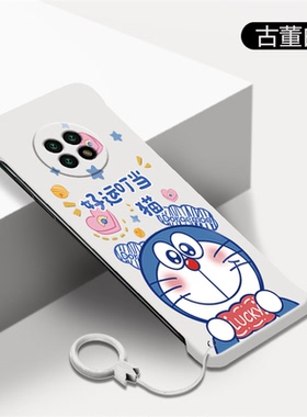多啦a梦适用红米note9手机壳note9oro新款note8无边框note8pro磨砂note7超薄红米10x散热5g机器猫4g硬壳8a女
