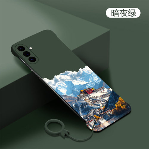 布达拉宫适用三星Galaxys26手机壳s26ultra无边框s26plus散热s25Edge半包s25+超薄s25ultra新款防摔保护套女