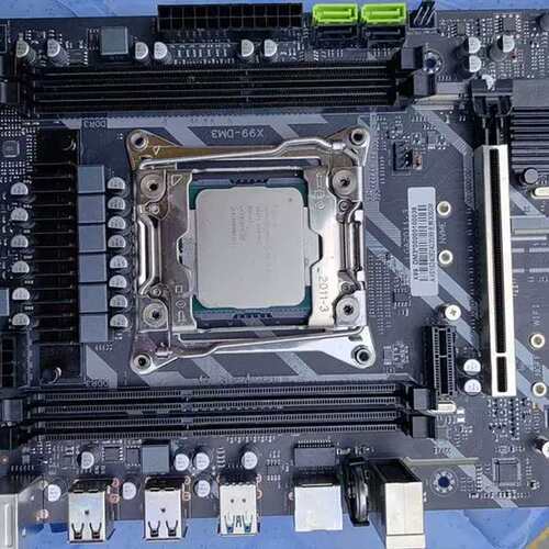 议价Intelx99 DM3主板 带一个e5-2676 v3处理器
