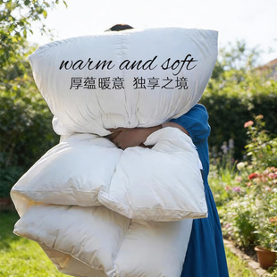 斯得福单人冬被加厚羽绒被波兰95白鹅绒春秋被芯150x200cm子母被