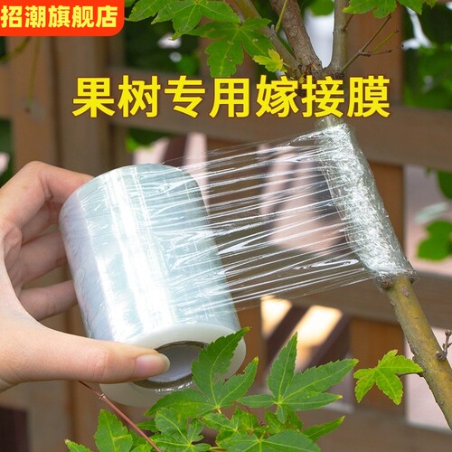 专业果树包扎嫁接PE膜自粘免打结