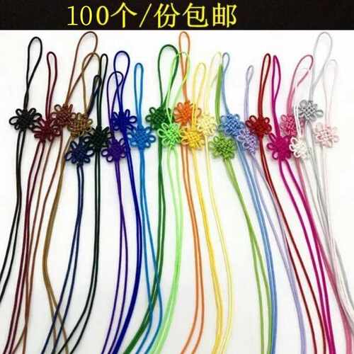 中国结创意流苏书签玉线穗子diy