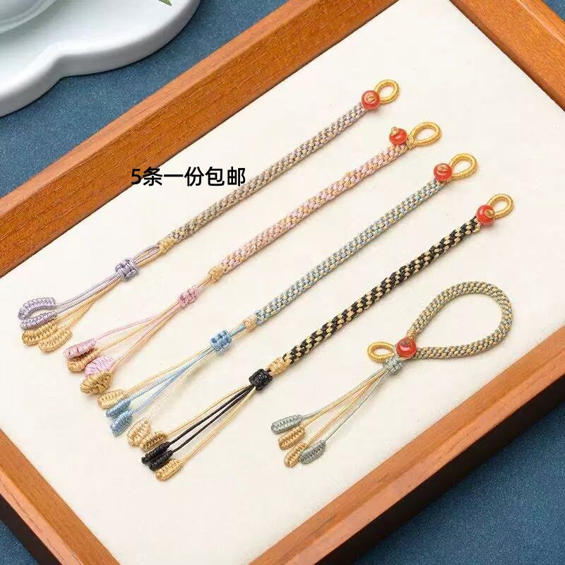 凤尾线结DIY半成品可调节编织绳活扣玉米钥匙扣搓棉线编线小包挂,饰品/流行首饰/时尚饰品新,其他DIY饰品配件,淘宝优惠券,粉丝福利购,淘宝优惠卷
