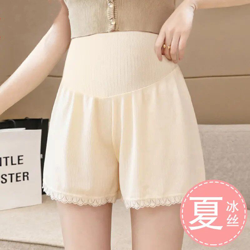 孕妇安全裤夏季薄款防走光外穿宽松孕妇打底裤大码夏装短裤