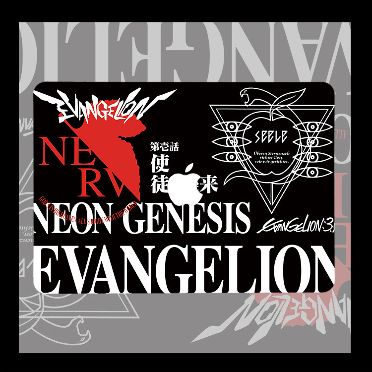 EVA新世纪福音战士 适用苹果macbook air13.3寸 pro14 16笔记本12保护壳15寸 Max16 Macbook苹果电脑保护套M3