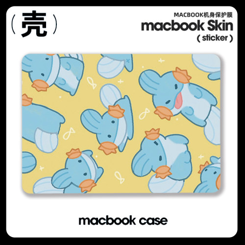 水跃鱼 宠物小精灵Air13电脑壳M5适用2025苹果macbook NEO air13寸pro14笔记本15Macbook苹果电脑保护套Pro16