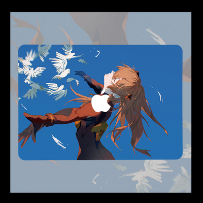 EVA明日香 福音战士Air13适用Pro16苹果macbook air13.3寸pro14笔记本12 15寸Max16 Macbook苹果电脑保护套M4