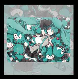 初音miku 未来 周边适用于苹果macbookair13.3寸pro14笔记本12保护壳15寸Max 16周边M1芯片macbook电脑保护套