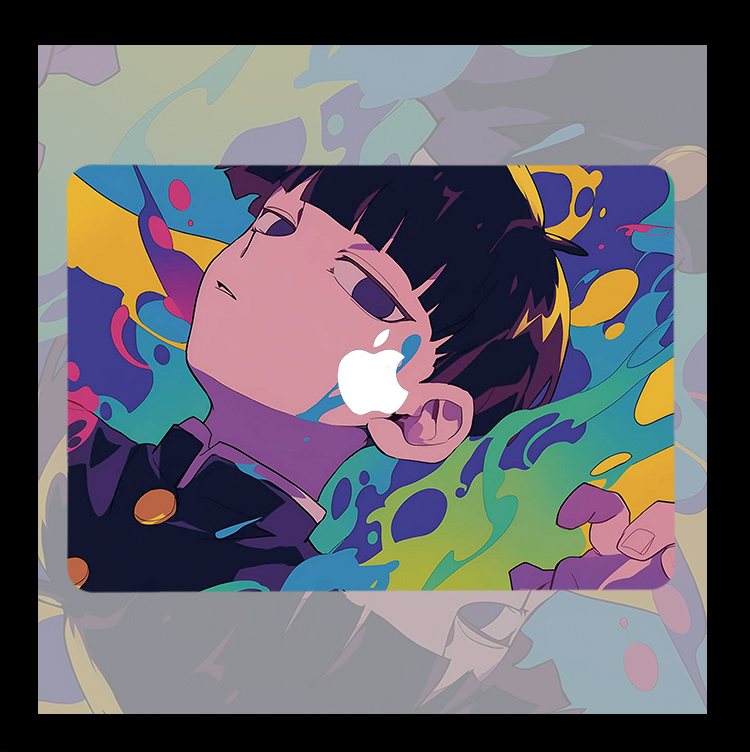 灵能百分百 动漫周边适用苹果macbook air13.3寸pro14笔记本12保护壳15寸Max 16周边M1芯片Macbook电脑保护套