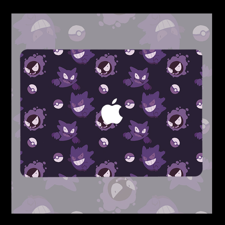 苹果耿鬼宝可梦电脑笔记本保护套