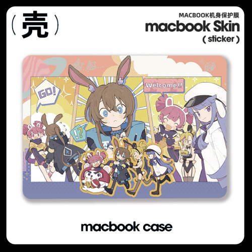 阿米娅 明日方舟M4适用苹果macbook air13.3寸pro14笔记本12 15寸Max16 Macbook苹果电脑保护套Pro16 M4 M3
