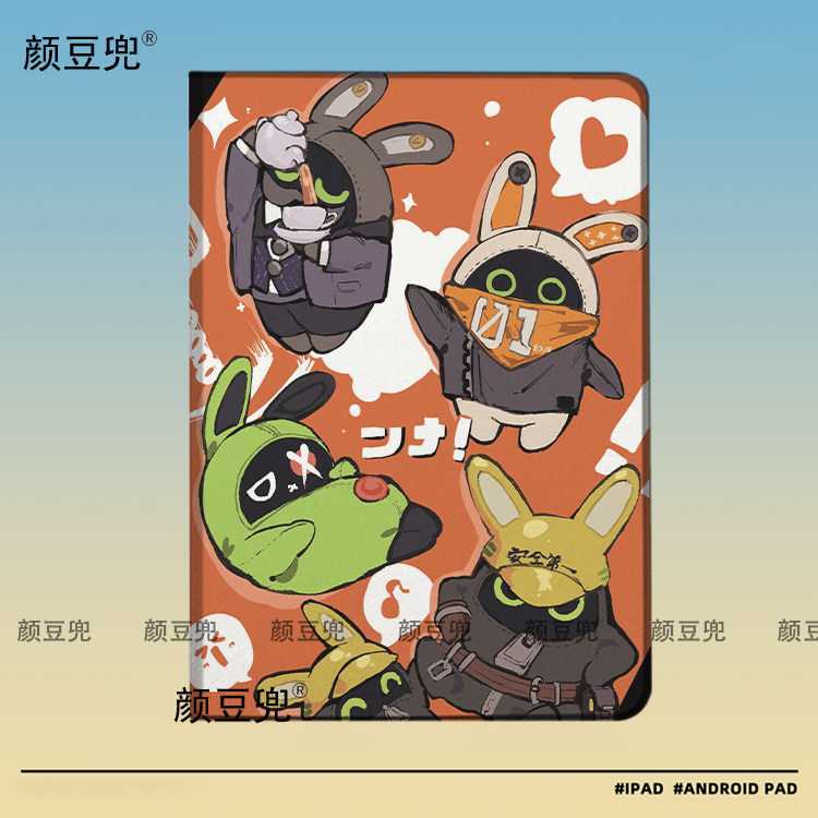 绝区零 周边 邦布ipad10.2适用air5/6保护套matepad pro11 Air6笔槽mini5/6皮套小米5/6pro12.9华为11.5S壳13