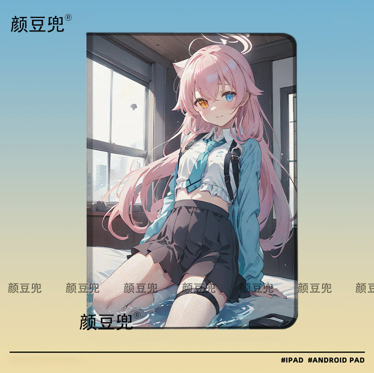 小鸟游星野 蔚蓝碧蓝档案ipad10.2适用于air4/5保护套matepad pro11笔槽mini5/6皮套Pro12.9小米5/6pro华为M6